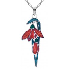 NECKLACE ART DECO FLOWER